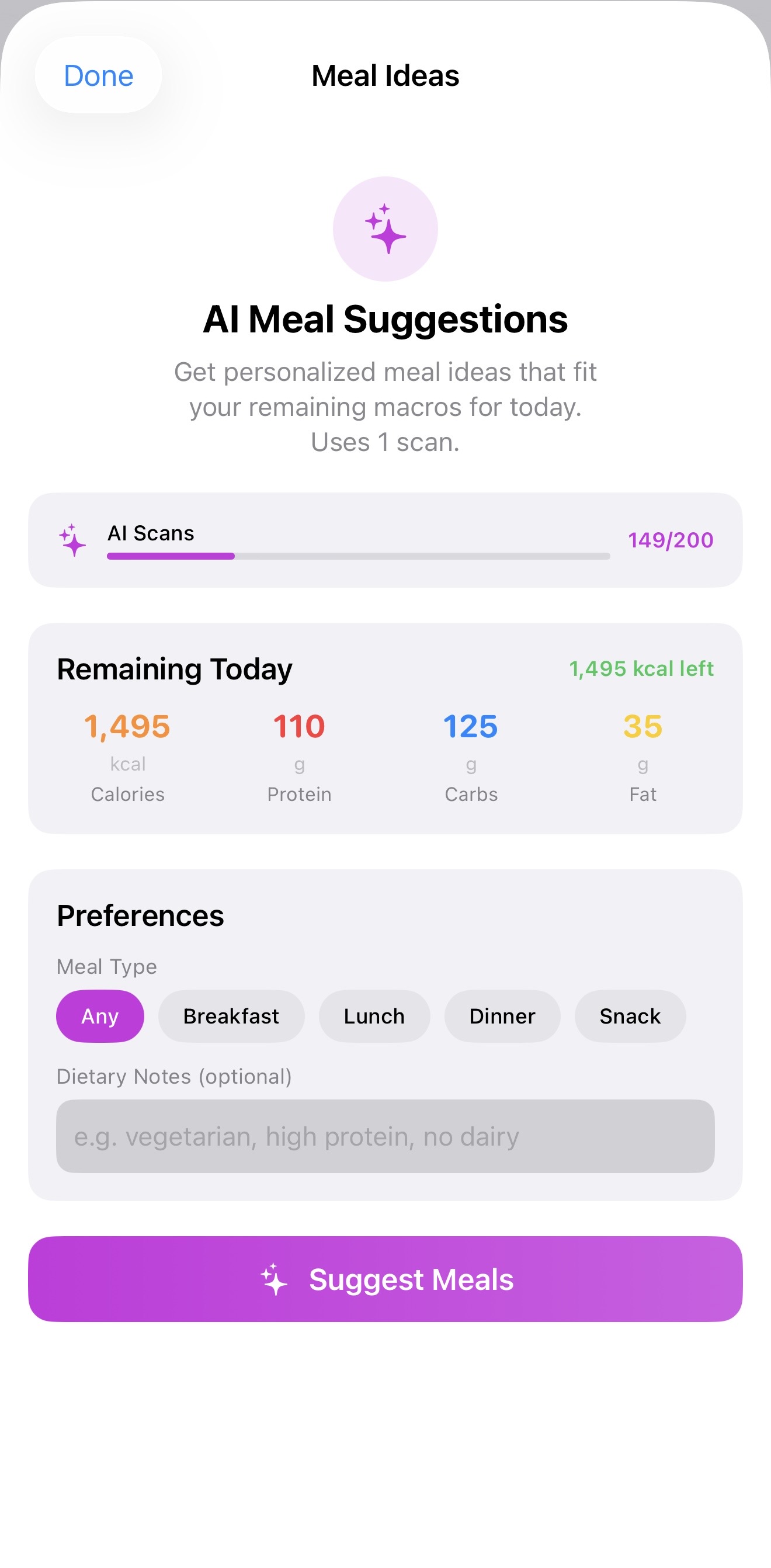 Calendar Log