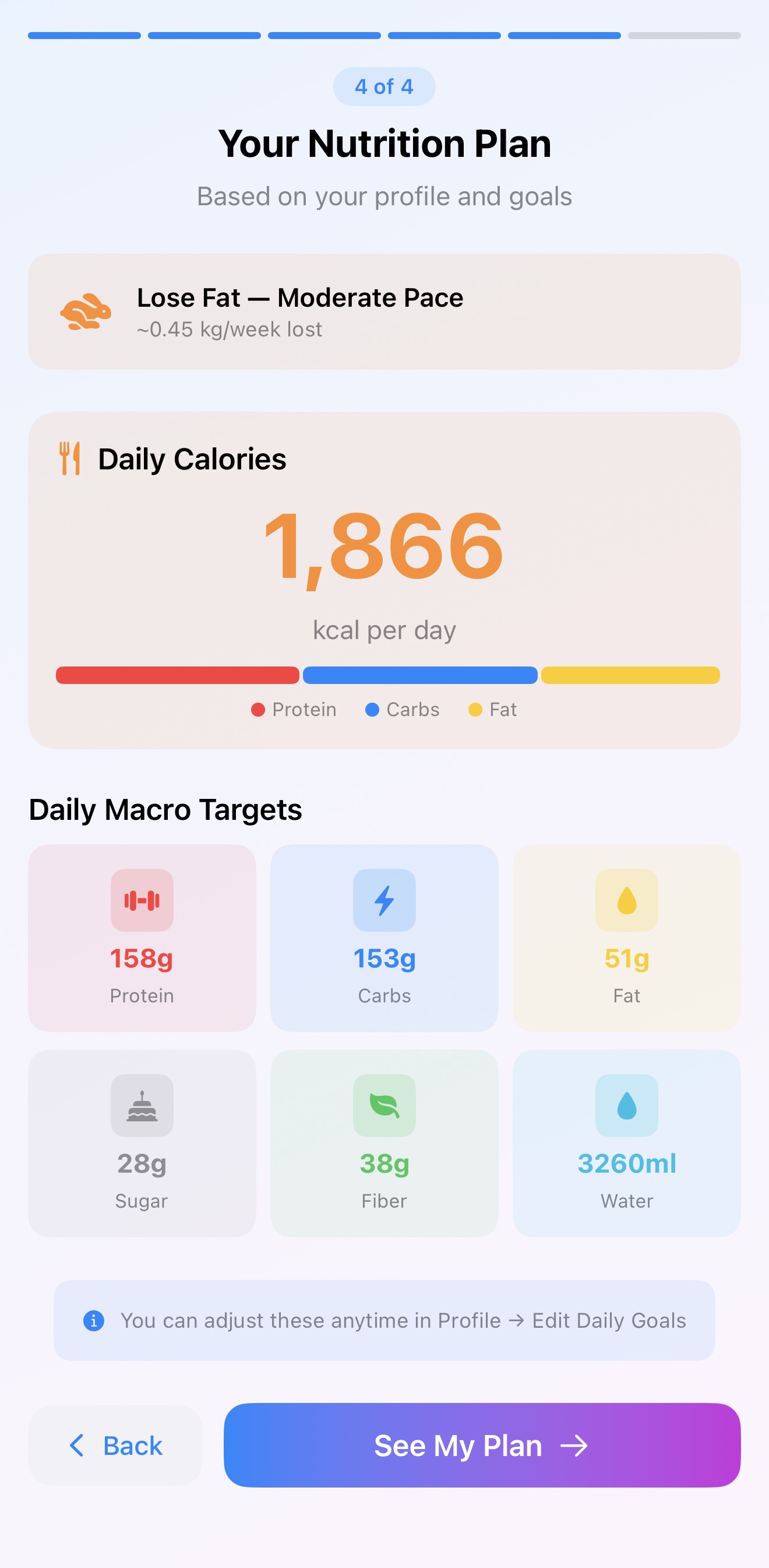 Nutrition Plan